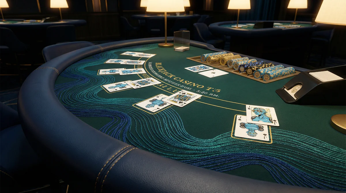 Blackjack 21 pontos no mgmbet casino